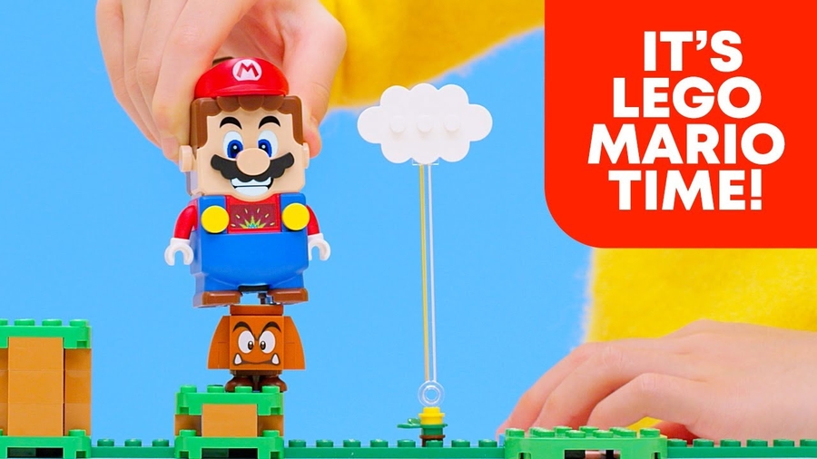 Lego and Nintendo collaborate on brick-themed Mario Game
