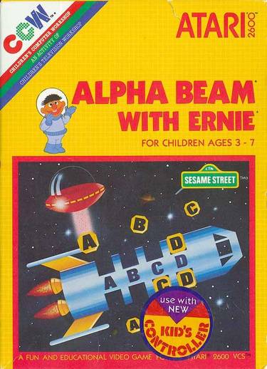 Alpha Beam With Ernie (1983) (Atari) (PAL)