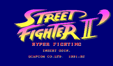 Street Fighter II': Hyper Fighting (US 921209)