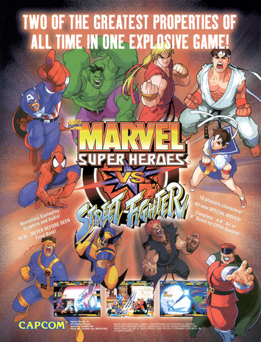 Marvel Super Heroes Vs Street Fighter (970625 Hispanic)