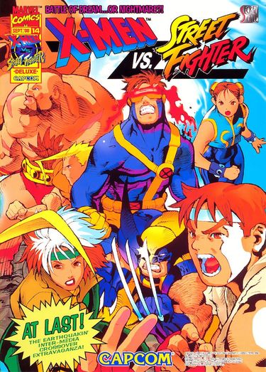X-Men Vs Street Fighter (960910 Euro)