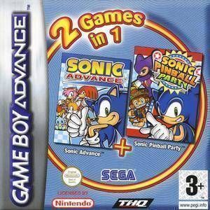 2 Games in 1 : Sonic Advance + Sonic Battle [Europe] - Nintendo Gameboy  Advance (GBA) rom download