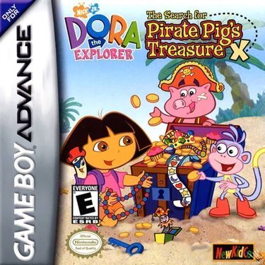 Dora The Explorer - The Search For Pirate Pig's Treasure ROM - GBA Download  - Emulator Games