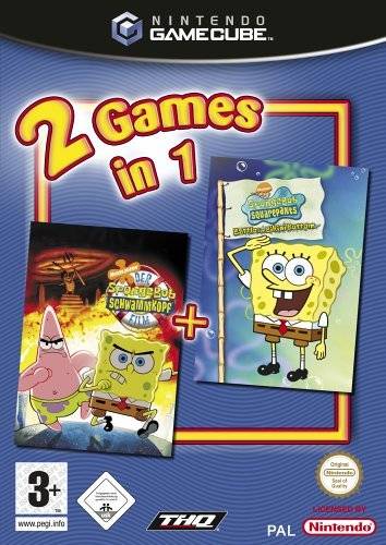 2 Games In 1 Nickelodeon SpongeBob Schwammkopf Der Film Nickelodeon SpongeBob Schwammkopf Schlacht Um Bikini Bottom - Disc #1