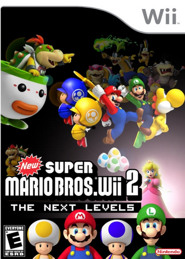 Sluiting Beg Makkelijk te gebeuren New Super Mario Bros Wii 2 - The Next Levels ROM - WII Download - Emulator  Games