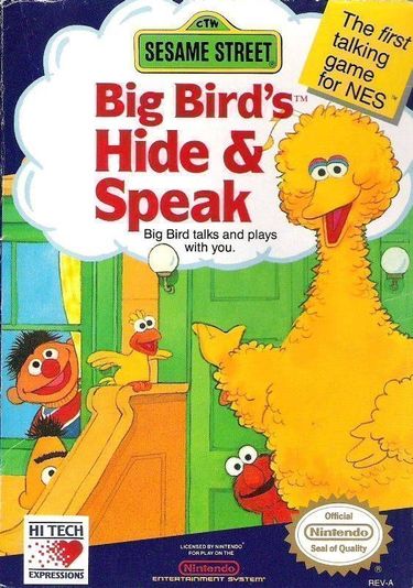 Big Bird's Hide And Speak