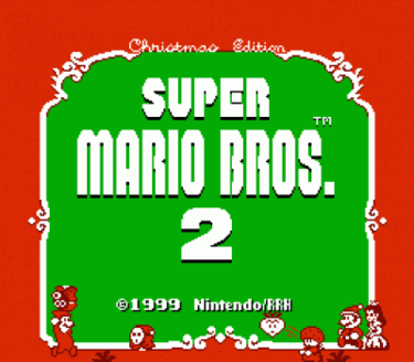 Super Mario Bros 2 - Christmas Edition (SMB2 Hack) [a1]