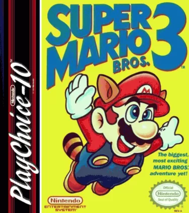 Super Mario Bros 3 Cover Art