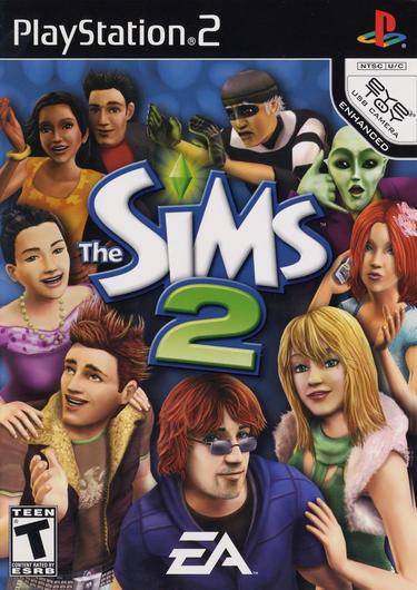 Sims 2, ROM - Playstation 2 - Games
