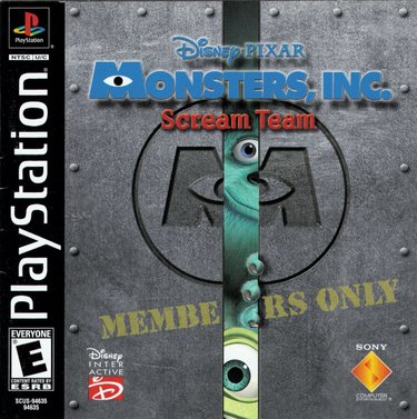 Monsters Inc. Scream Team [SCUS-94635]