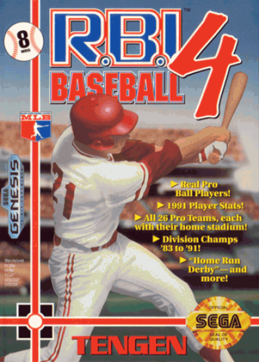 RBI Baseball 4 (UJE) (Aug 1991) [b1]
