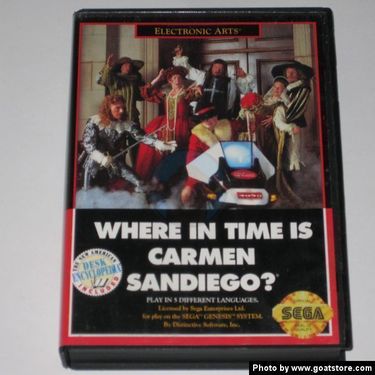 Where in Time Is Carmen Sandiego? - SEGA Online Emulator