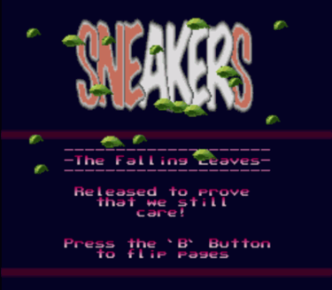 Sneakers - The Falling Leaves Intro (PD)