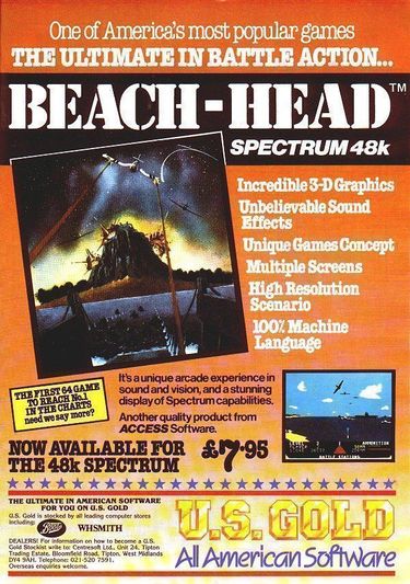 Beach-Head (1984)(Americana Software)[a][re-release]
