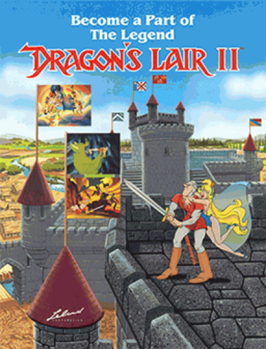 Dragon's Lair II - Escape From Singe's Castle (1987)(Erbe Software)(Side A)[re-release]