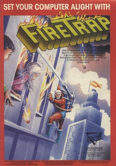 Firetrap 1987electric Dreams Software Rom Zx Spectrum Download Emulator Games 7638