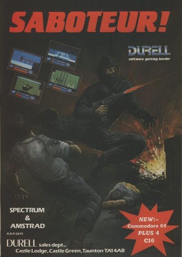 Saboteur (1985)(IBSA)(Side B)[re-release] ROM - ZX Spectrum Download ...